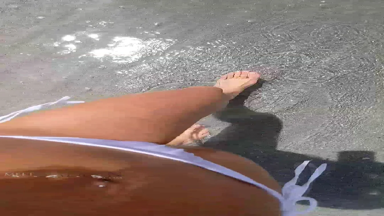 Preview of MeetMadden White Bikini POV XXX